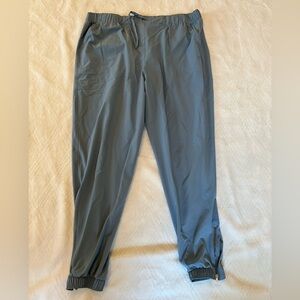 Albion joggers, beautiful grey/blue color like new condition